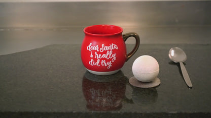 Peppermint Hot Cocoa Bombs